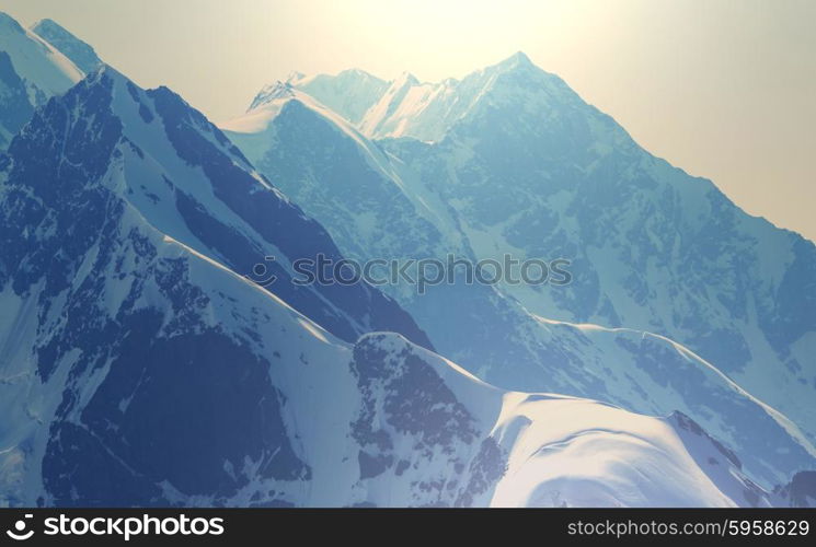 High Caucasus mountains