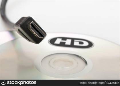 High Definition - HDMI Cable and Blank DVD Disc