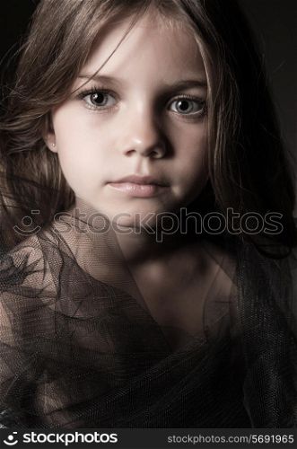 High Fashion Portrait of a young model