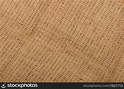 High quality burlap or sacking or sackcloth texture