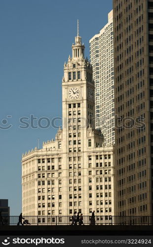 High rise buildings in Chicago