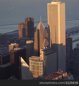 High-rise buildings in Chicago