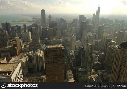 High-rise buildings in Chicago
