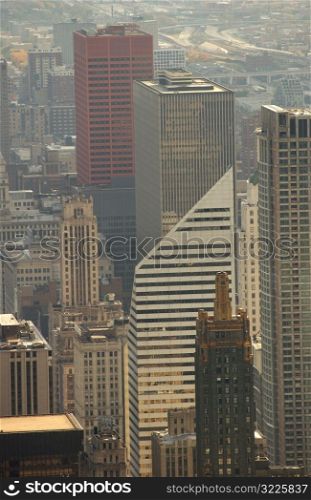 High-rise buildings in Chicago