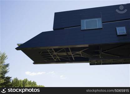 High section of a building against sky, Minneapolis, Hennepin County, Minnesota, USA