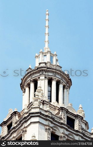 High section view of a building, Wrigley Building, Chicago, Illinois, USA