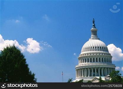 High section view of a government building, Capitol Building, Washington DC, USA