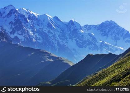 High Svaneti mountains,Georgia