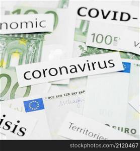 high view coronavirus head title bank notes