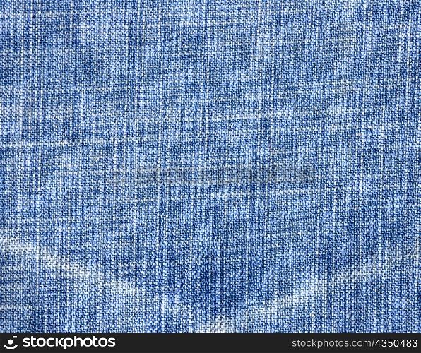 Highly detailed blue jeans texture