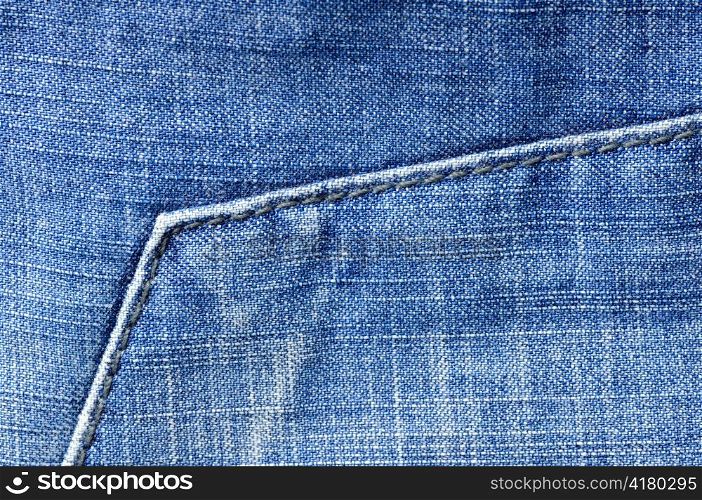 Highly detailed jeans texture