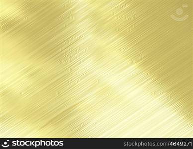 highly polished and reflective gold background. polished gold