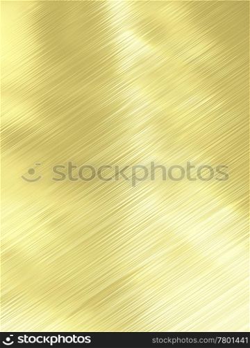 highly polished and reflective gold background. polished gold