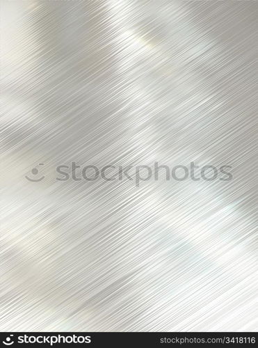 highly polished and reflective stainless steel background. polished metal