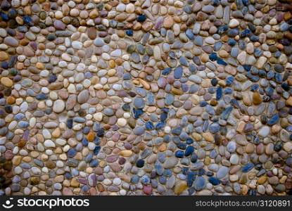 Highly weathered and colorful concrete stone background