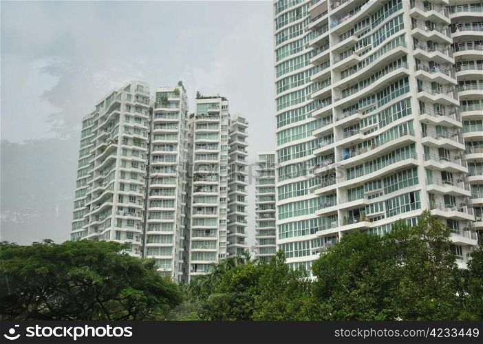 highrise buildings in Singapore