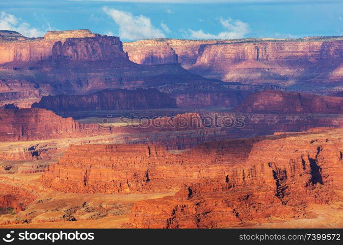 Hike in Canyonlands National Park, Utah, USA.