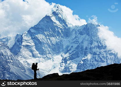 hike in Everest region