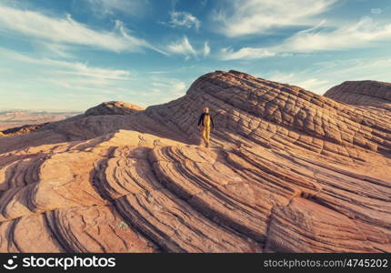 Hike in the Utah mountains