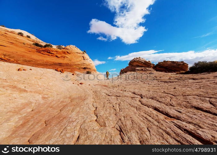 Hike in the Utah mountains