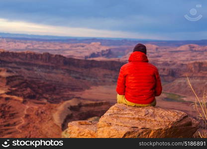 Hike in the Utah mountains