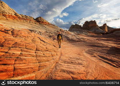 Hike in the Utah mountains