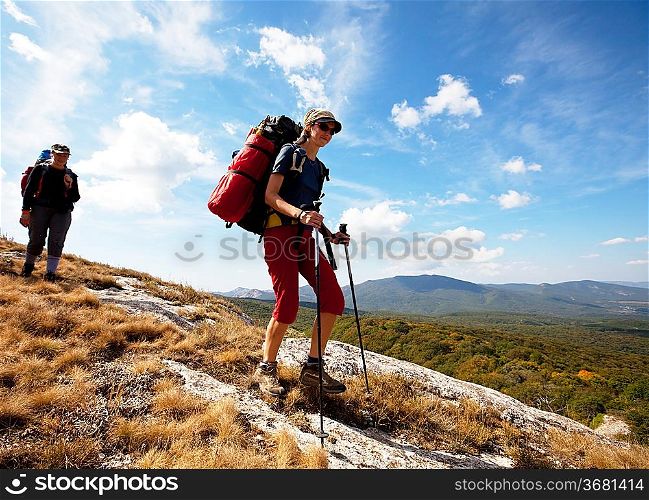 Hiker girl