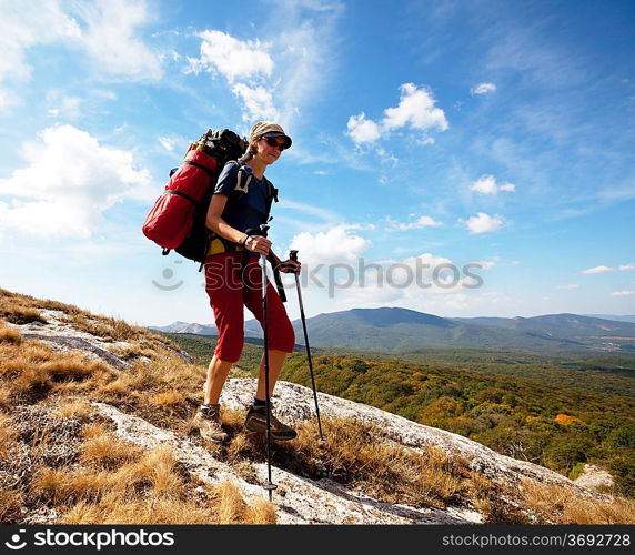 Hiker girl