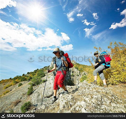 hiking