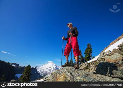 hiking in Mt.Baker area, Washington