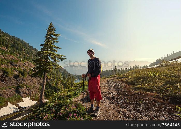 hiking in Mt.Baker area, Washington