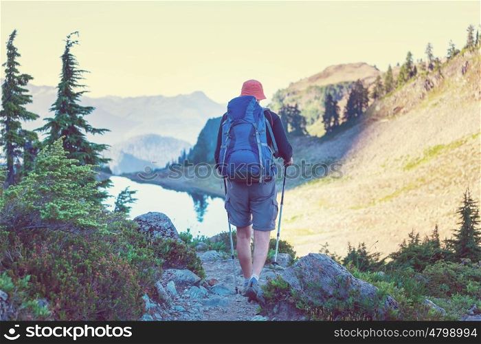 Hiking in Mt.Baker area, Washington