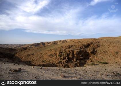 hiking in stone judean desert israeli tourism