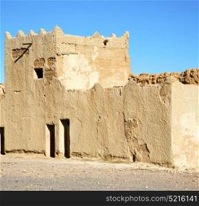 hill africa in morocco the old contruction and historical village