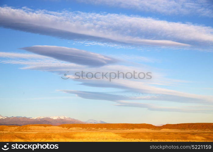 hill africa in morocco the old contruction and historical village