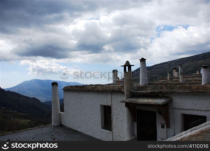Hill house in Alpujarras, Granada, Andalusia, Spain