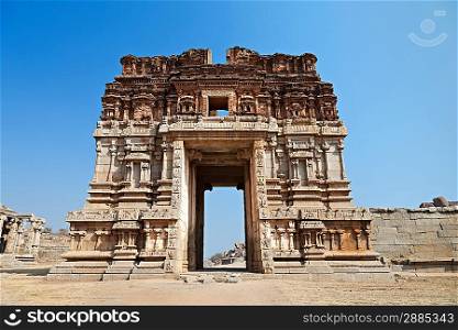 Hindu temple, Hampi, Karnataka state,India