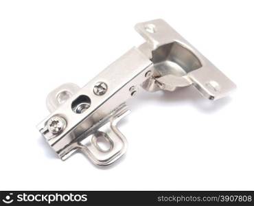 hinges on a white background