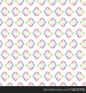 Hippie Tie Dye Rhombus Rainbow LGBT Seamless Pattern in Abstract Background Style. Colorful Shibori Psychedelic Texture with Rhomb Shape.. Hippie Tie Dye Rhombus Rainbow LGBT Seamless Pattern in Abstract Background Style. Colorful Shibori Psychedelic Texture with Rhomb Shape