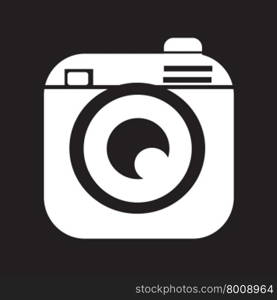 Hipster camera photo icon