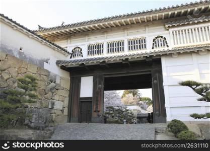 Hishinomon at Himeji Castle
