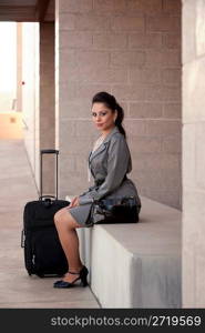 Hispanic Woman Traveler