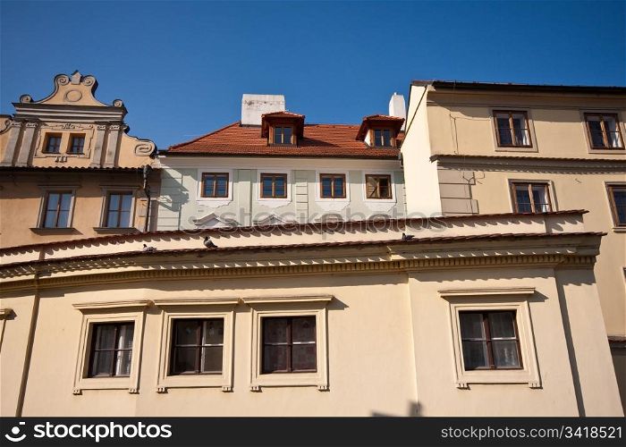 Historic architecture in Prag, Czech Republic