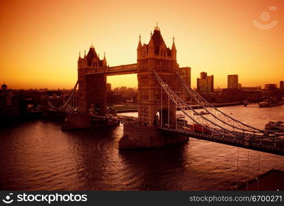 Historic Bridge at Sunrise