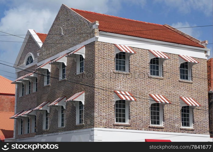 Historic building, Saint Georges, Grenada, Caribbean