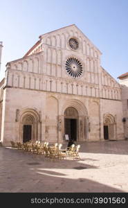 Historic Church of St. Donat in Zadar in Croatia