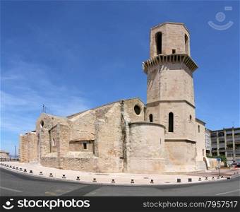 Historic church Saint Laurent in Marseille, France