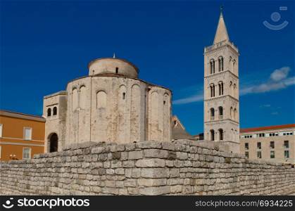 Historic landmarks of Zadar, Croatia