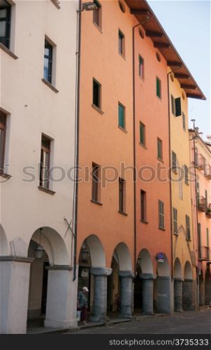 Historic pinerolo architecture italy old city