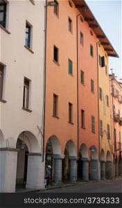 Historic pinerolo architecture italy old city